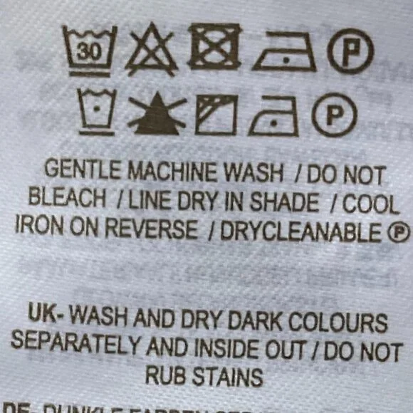 Boden | Carrie | High-Rise Belted Paperbag Ankle-Length Pants | Size 4R | Cream - Picture 10 of 10